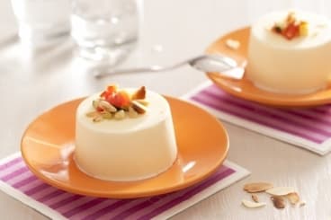 Nougat glacé au St Môret, légumes confits