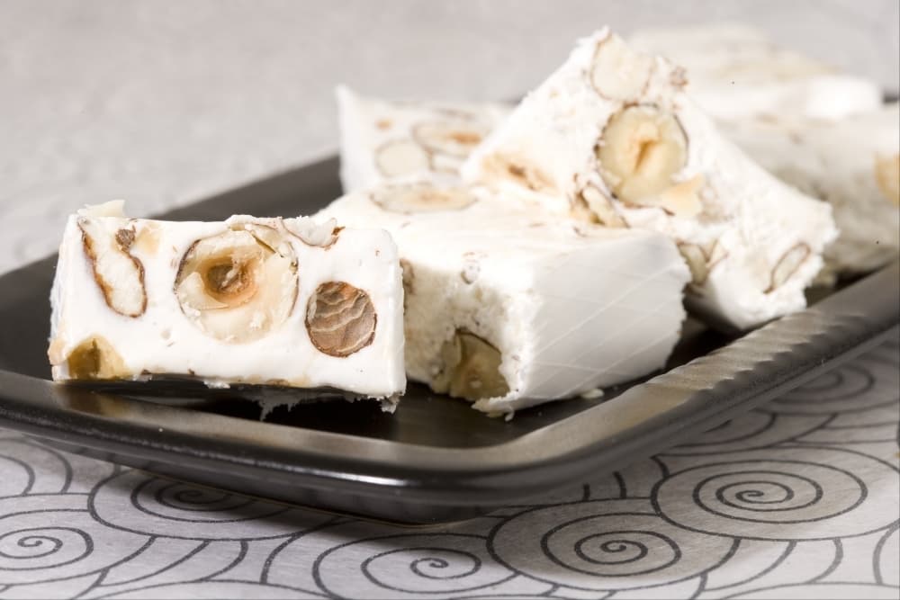 Nougat glacé au miel de primtemps