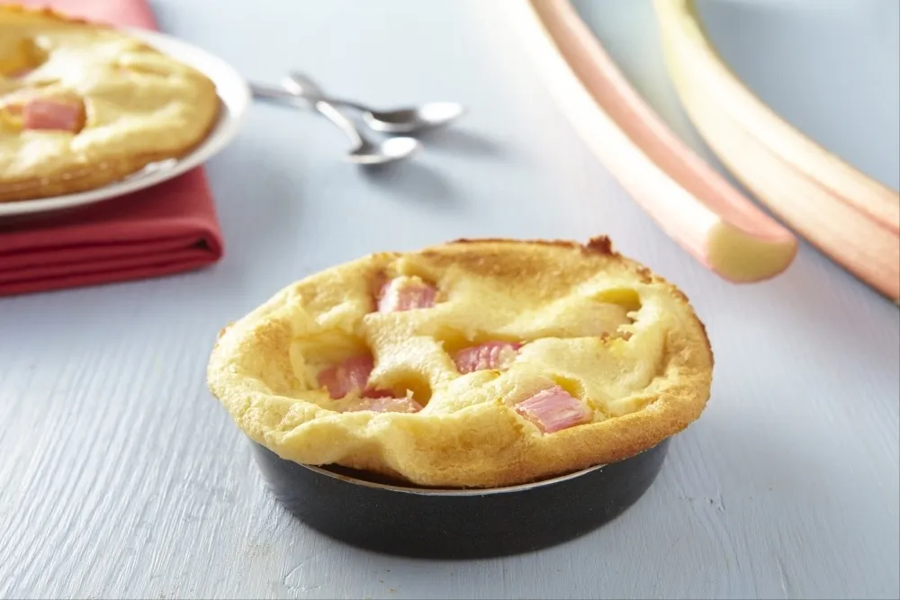 Image recette Clafoutis à la rhubarbe