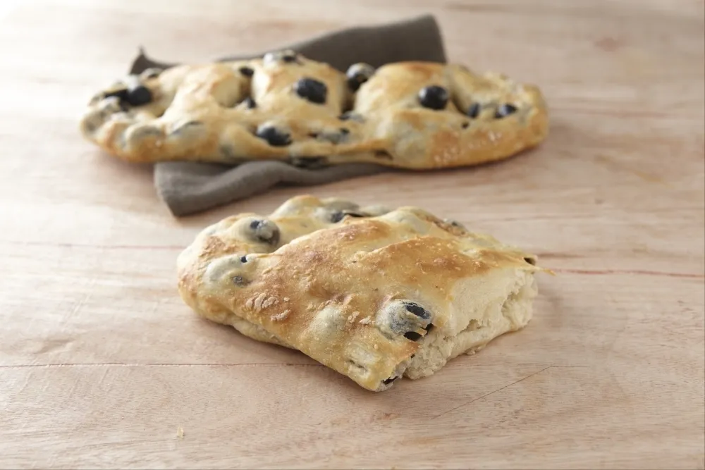 Image recette Fougasse aux olives