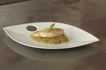Quinoa au curry et blanc de poulet