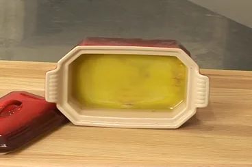 Image recette Terrine de foie gras au chocolat
