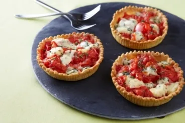 Image recette Tartelette tomate et fourme d'Ambert