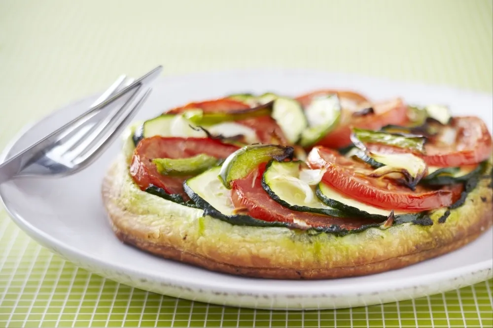 Tarte fine aux légumes